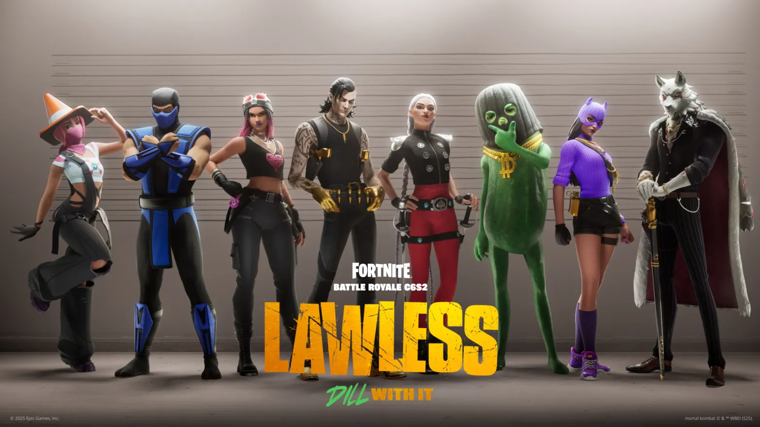 Fortnite第6章第2季标题为Lawless，包括零下